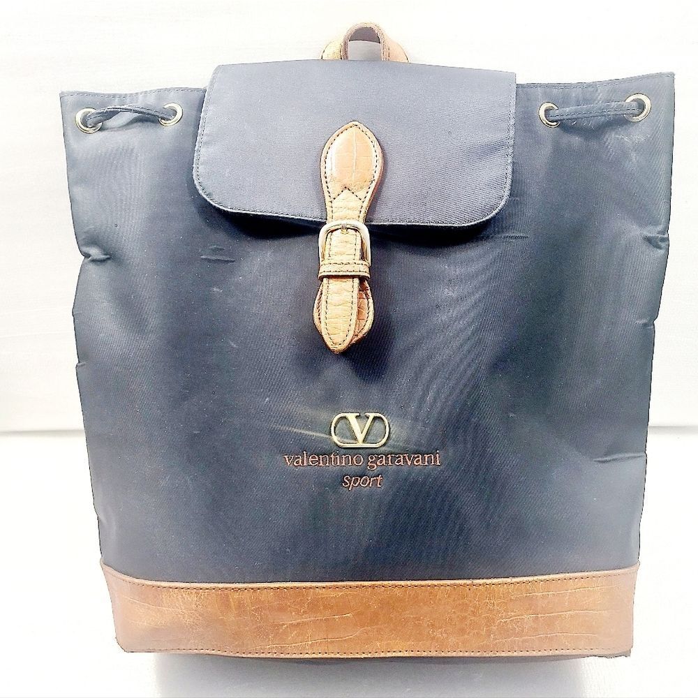 Valentino Garavani Canvas Backpack Bag